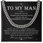 To My Man - Whenever you feel overwhelmed, remeber whose King you are and straightened your crown