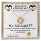 To My Soulmate Best Butt Certificate - Best Butt