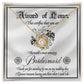 Bridesmaid-Award Of Honor