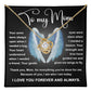 To My Mom, because of you I am who I am today, your arms always open when I nedded a hug, your heart understaood I when I needed a friend, your strenngth and love have guided me and given me the wings to fly.