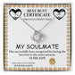 To My Soulmate Best Butt Certificate - Best Butt