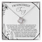 Sincerely Sorry - I was too foolish, insensitive and implusive, how much I regret my actions and I Care For You