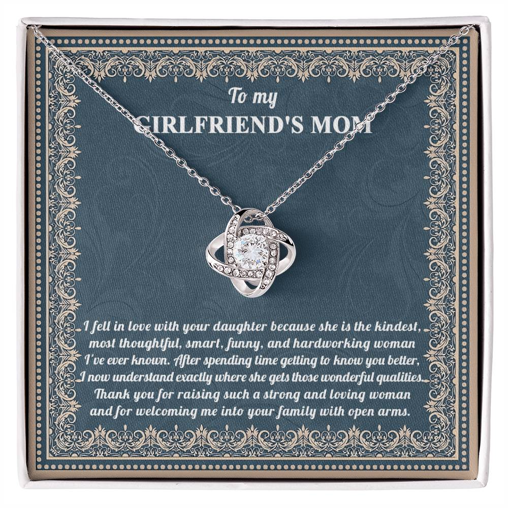 To My Girlfriend's Mom, thank you for raising such a strong and loving woman, and for welcoming me into your family with open arms