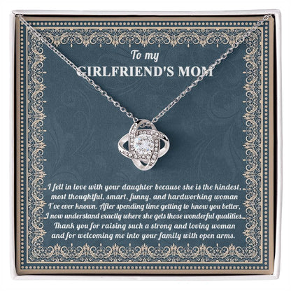 To My Girlfriend's Mom, thank you for raising such a strong and loving woman, and for welcoming me into your family with open arms