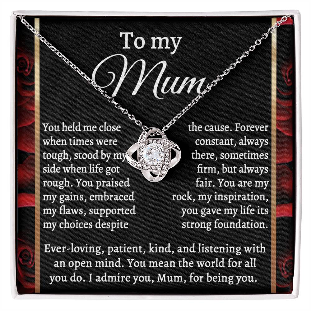 To My Mum - ever loving, patient, kind, listening with an open mind, you gave my life its strong foundation