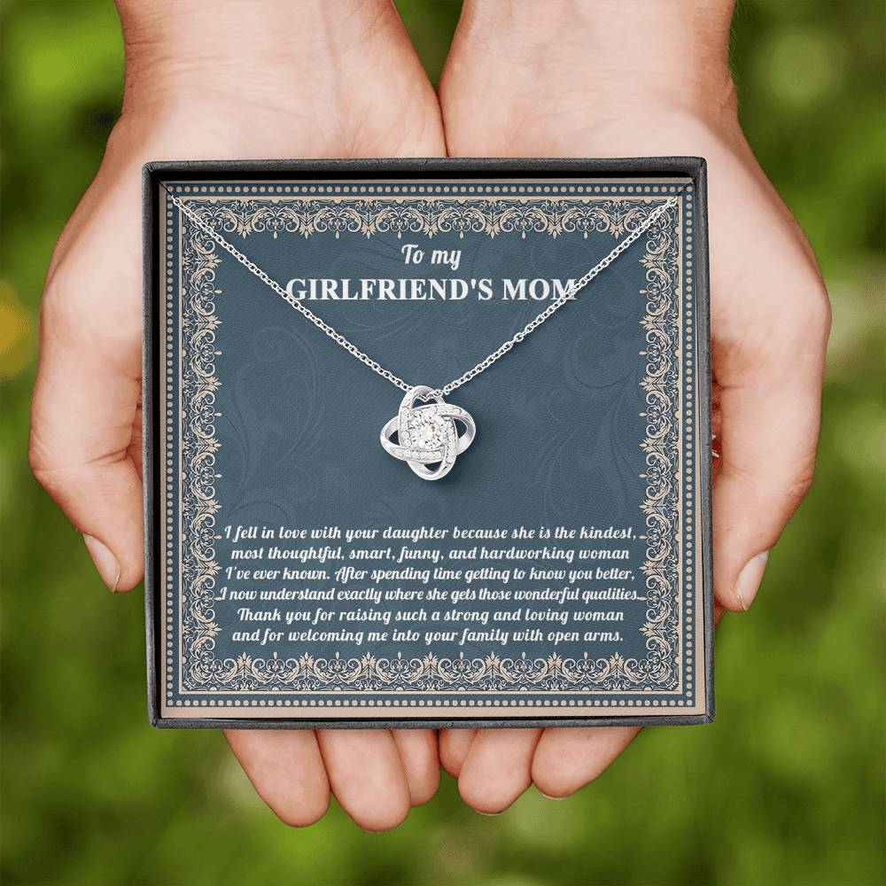To My Girlfriend's Mom, thank you for raising such a strong and loving woman, and for welcoming me into your family with open arms