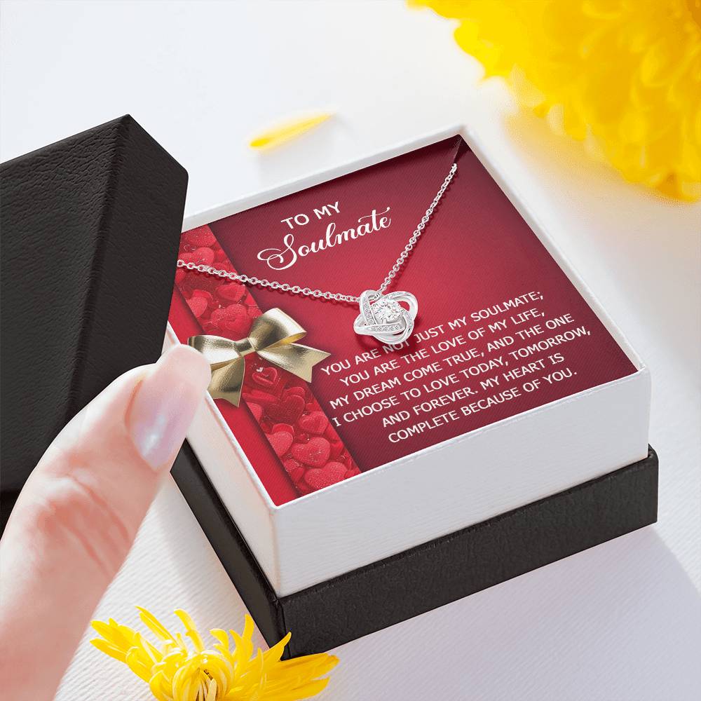 To My Soulmate - Because Of You