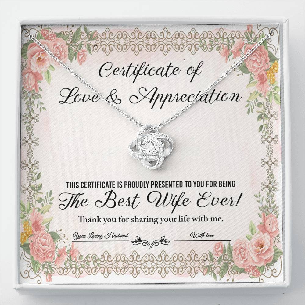 Wife-Love & Appreciation