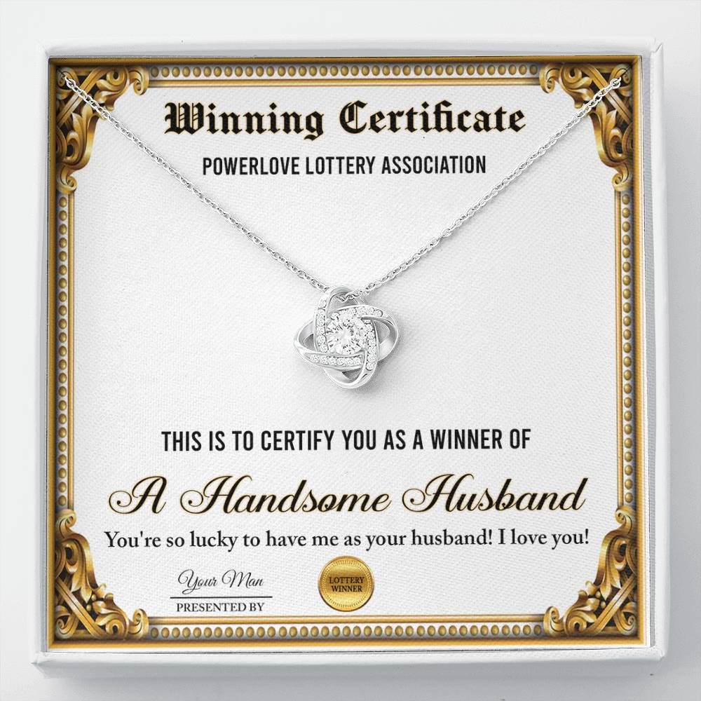 Wife-Winning Certificate