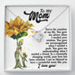 To My MOM the sunshine of my life, you gave me advice when I needed your wisdom, encouragenent when I needed a push, gave me understanding when I needed a friend