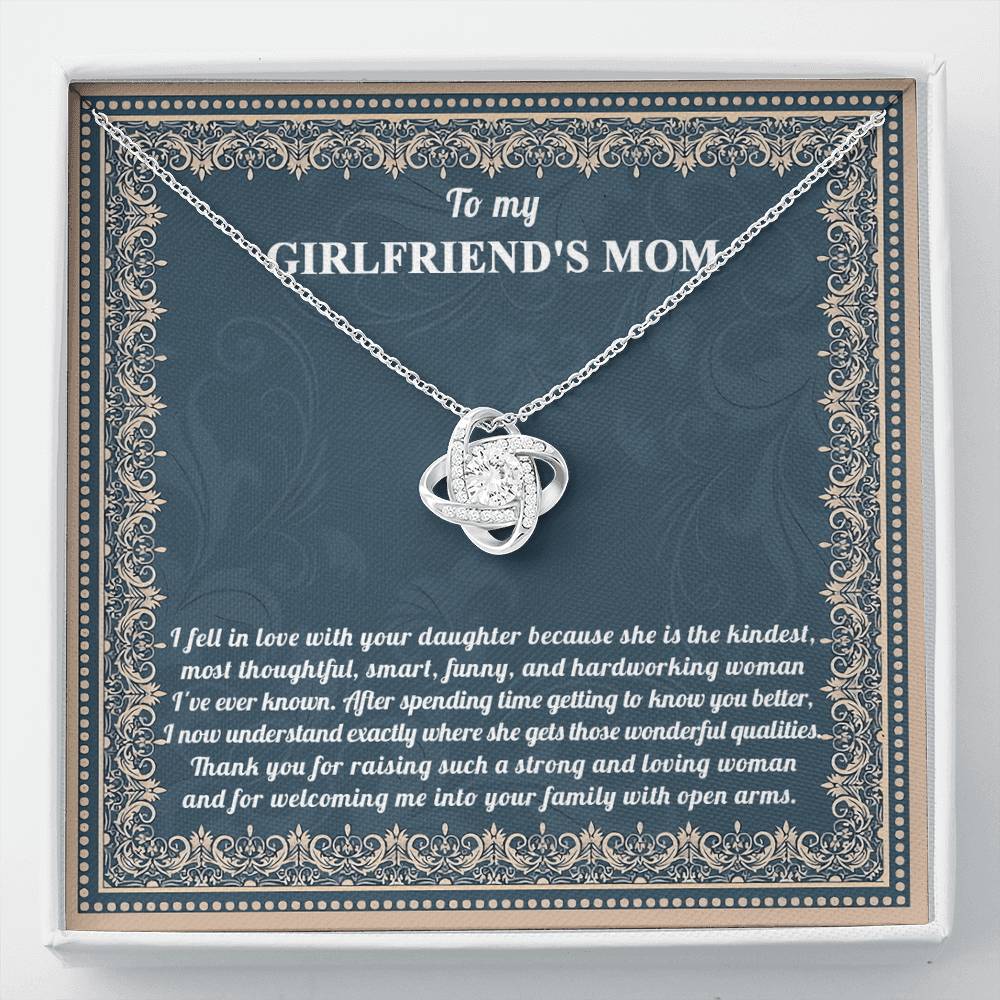 To My Girlfriend's Mom, thank you for raising such a strong and loving woman, and for welcoming me into your family with open arms