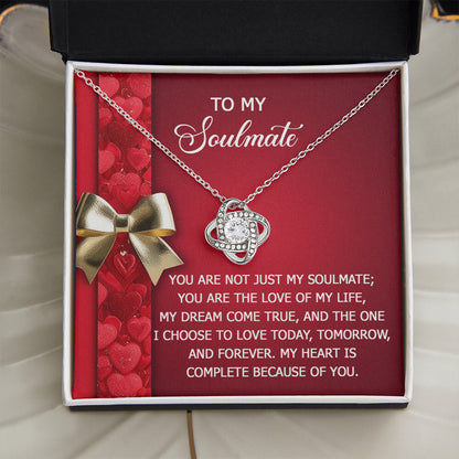 To My Soulmate - Because Of You