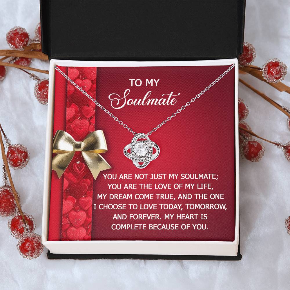 To My Soulmate - Because Of You