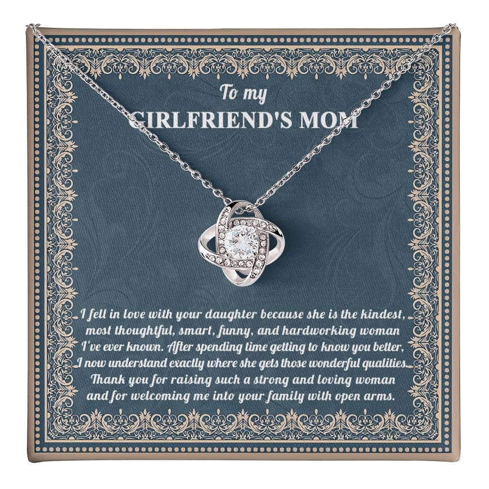 To My Girlfriend's Mom, thank you for raising such a strong and loving woman, and for welcoming me into your family with open arms