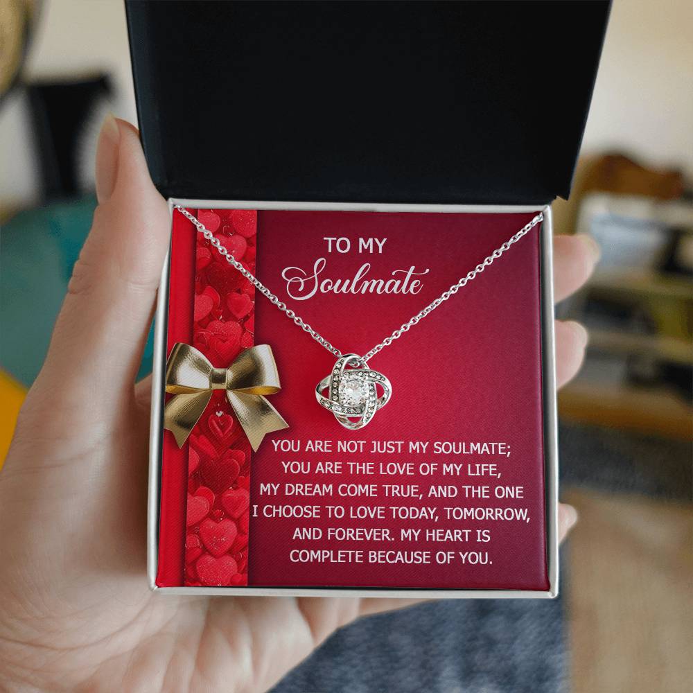 To My Soulmate - Because Of You