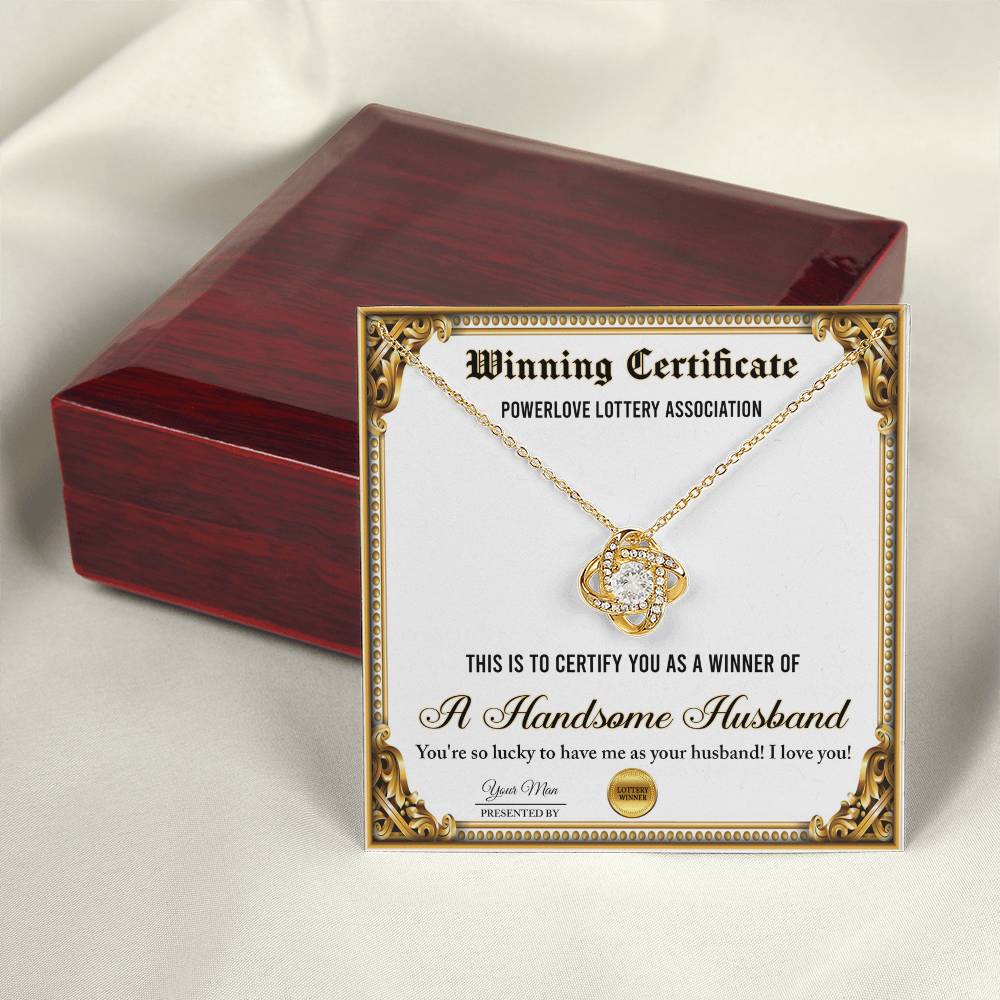 Wife-Winning Certificate