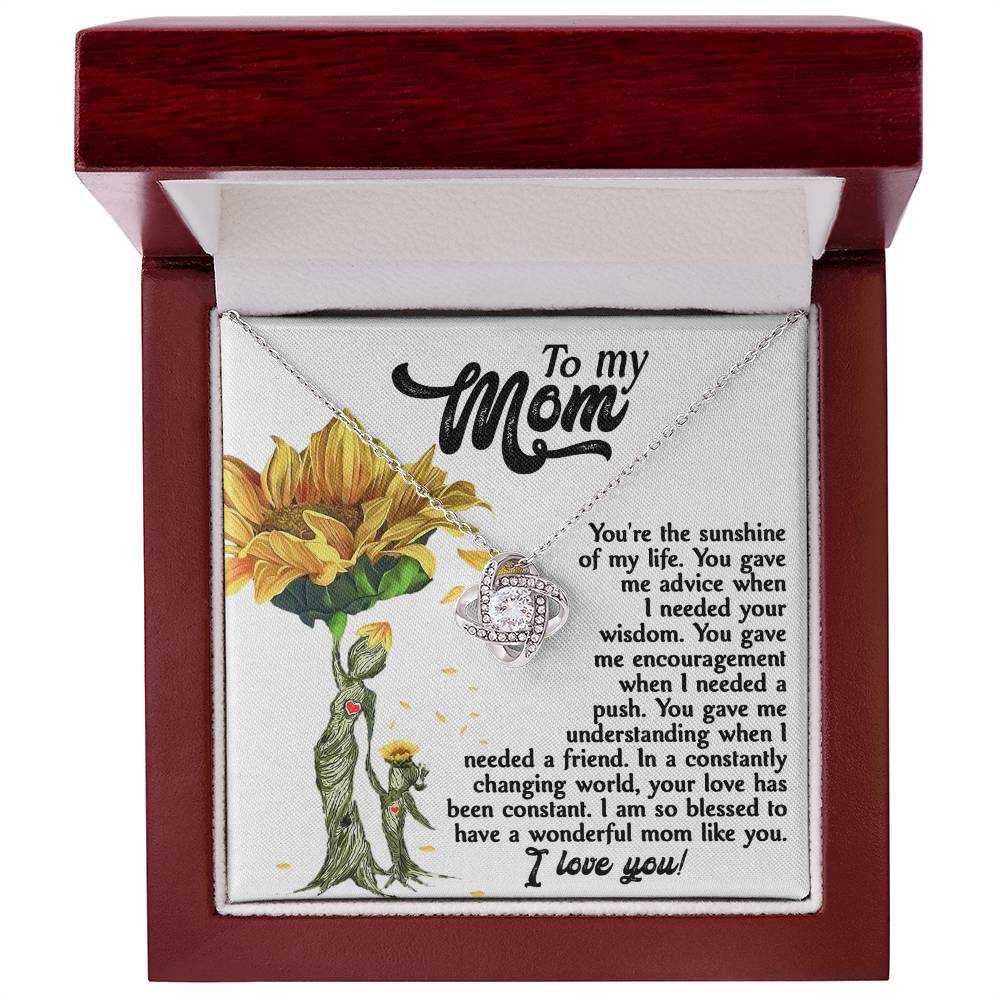 To My MOM the sunshine of my life, you gave me advice when I needed your wisdom, encouragenent when I needed a push, gave me understanding when I needed a friend