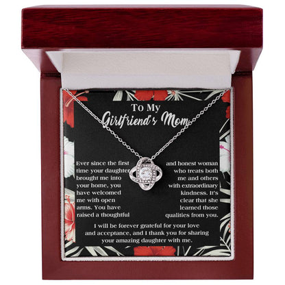 To My girlfriend's Mom, you have raised a thoughtful, honest woman who treats others with extraordinary kindness. I will be forever grateful for your love and acceptance, and for sharing your amazing daughter with me