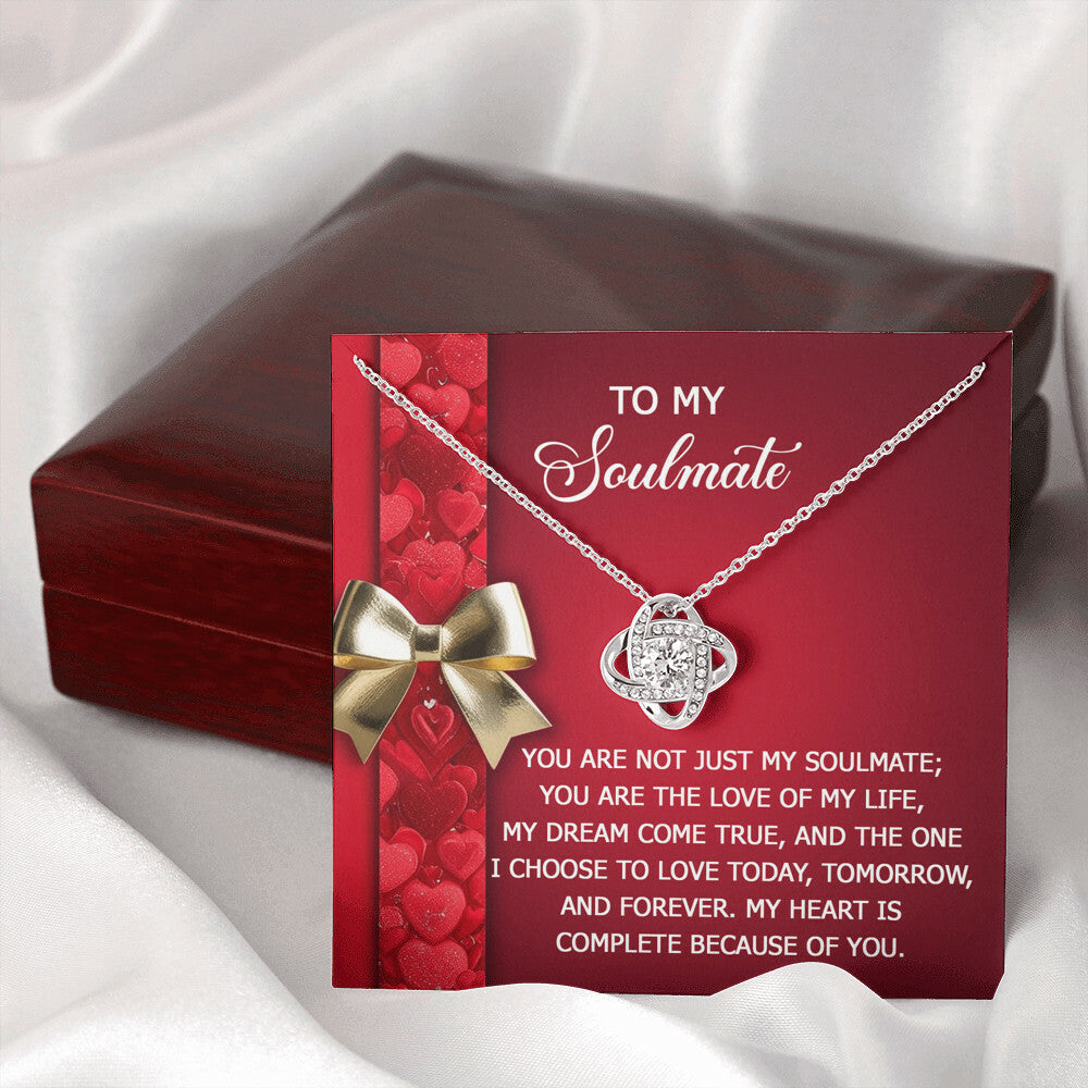 To My Soulmate - Because Of You