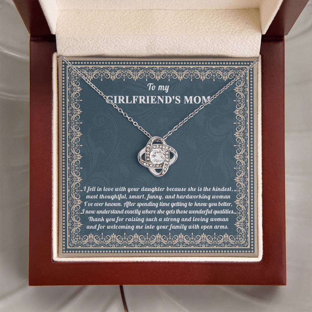 To My Girlfriend's Mom, thank you for raising such a strong and loving woman, and for welcoming me into your family with open arms