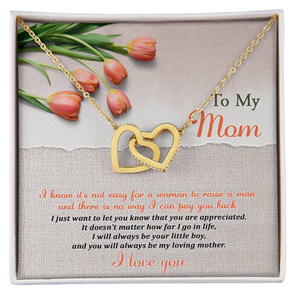 From Son To My Mom - I know it is not easy for a woman to raise a man and there's no way I can pay you back, I will always be your little boy and you will be my loving mother