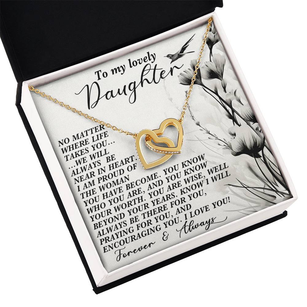 To My Lovely Daughter - Heart Near
