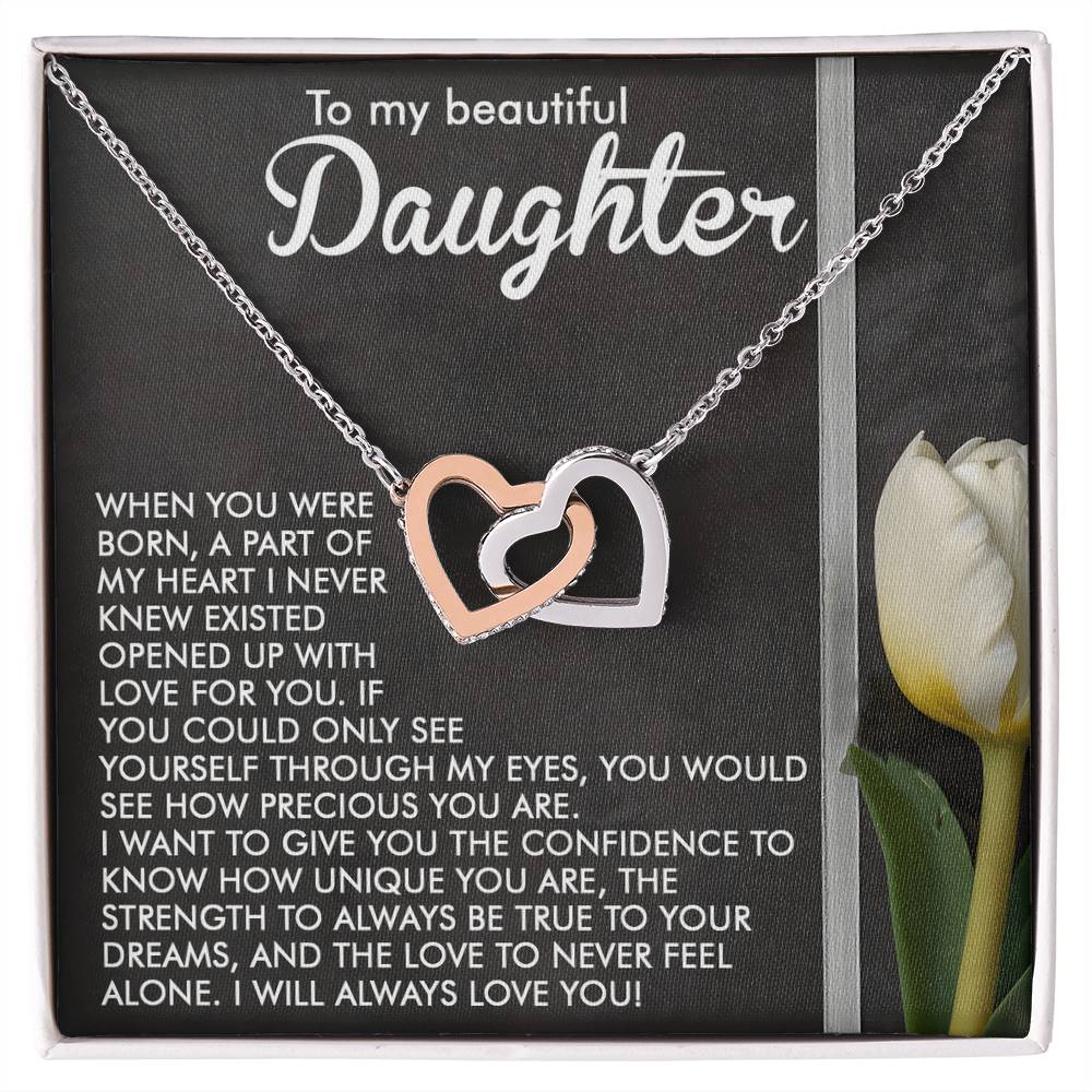 To My Beautiful Daughter - Heart Love