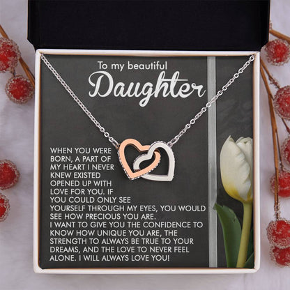 To My Beautiful Daughter - Heart Love