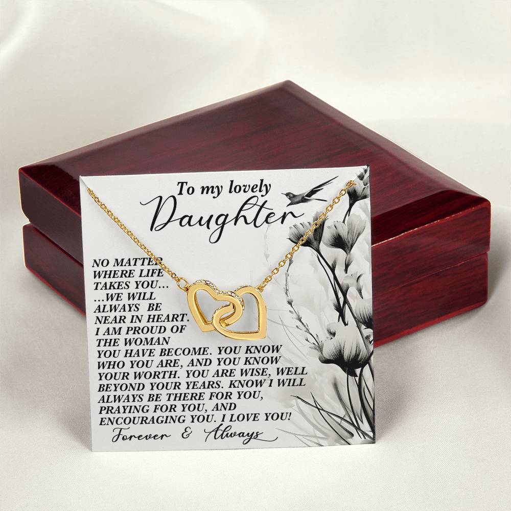 To My Lovely Daughter - Heart Near