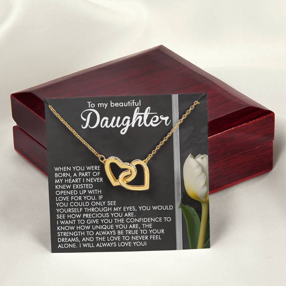 To My Beautiful Daughter - Heart Love
