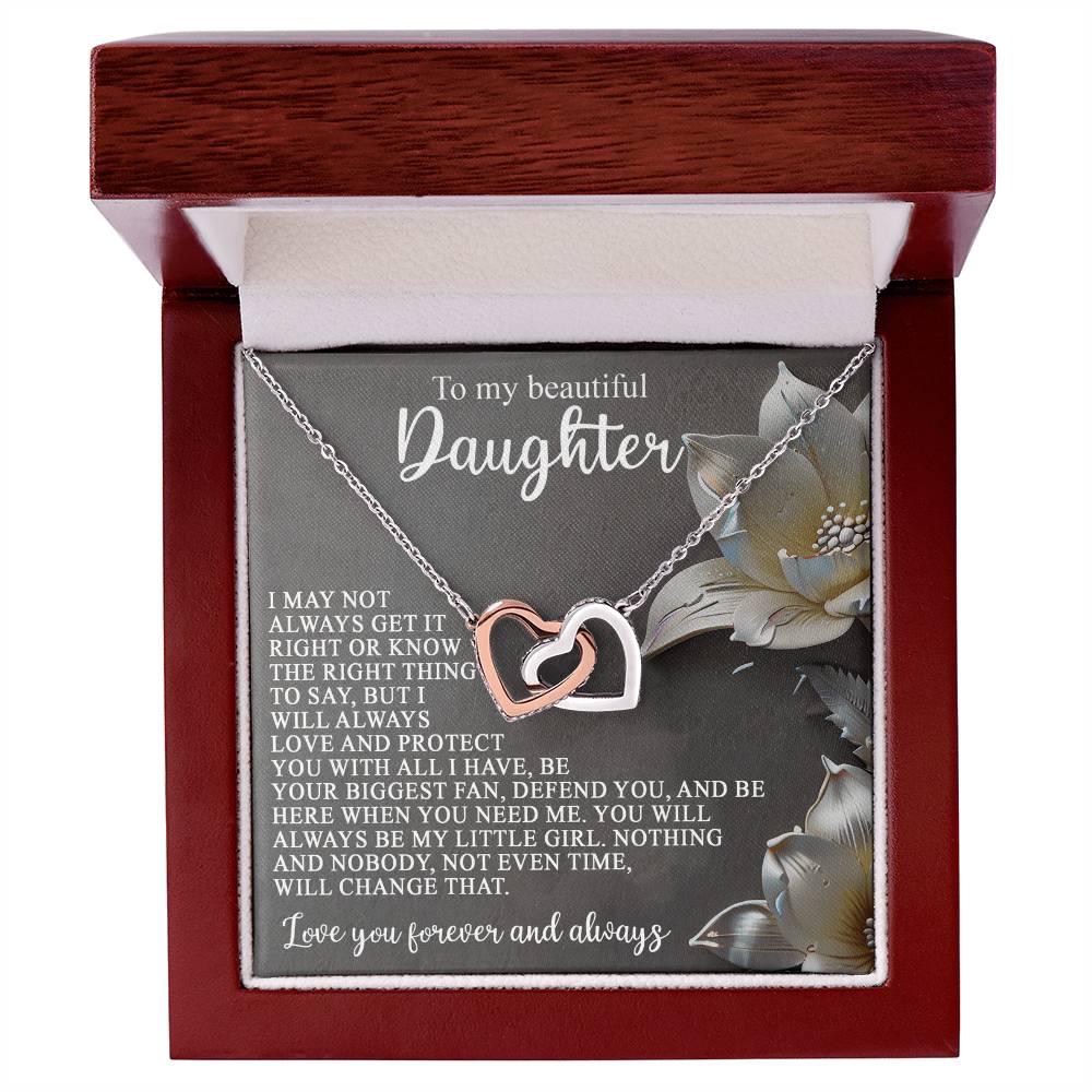 To My Beautiful Daughter - Love Protect
