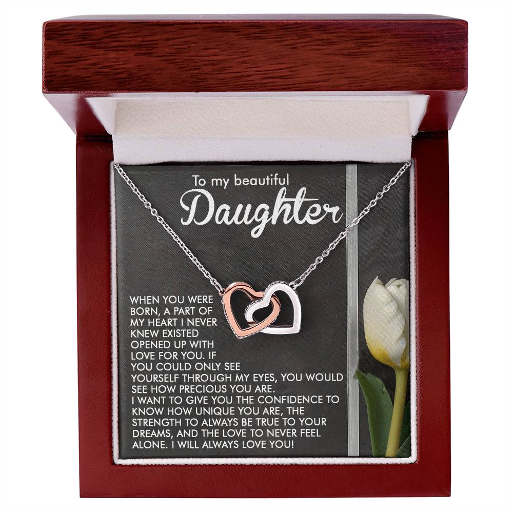 To My Beautiful Daughter - Heart Love