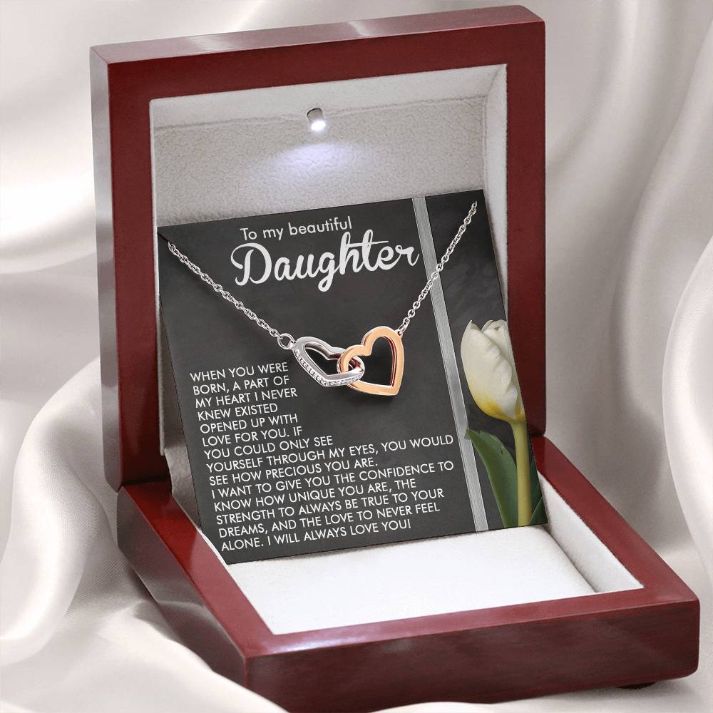 To My Beautiful Daughter - Heart Love