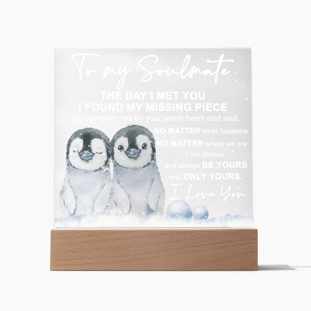 Gift To My Soulmate From Husband To Wife Gift Ideas Wife's Gift To Husband My Man Gift From Fiancé to Fiancée Anniversary Gift Wedding Gift Engagement Gift Valentine Gift