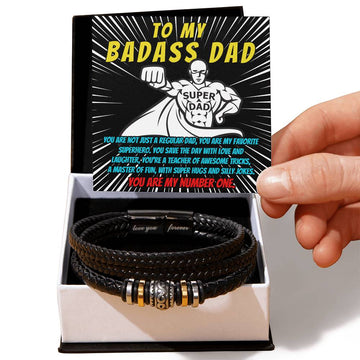 To my bad ass Dad, You are my Favorite Superhero, my number 1