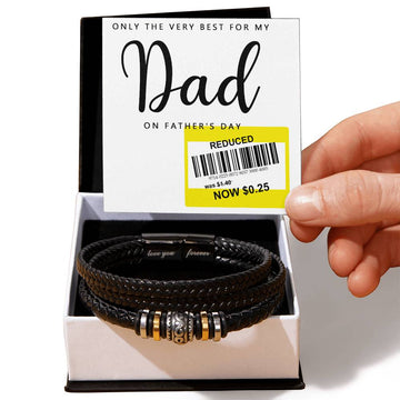 Dad-The Very Best-Bracelet Love You Forever Bracelet