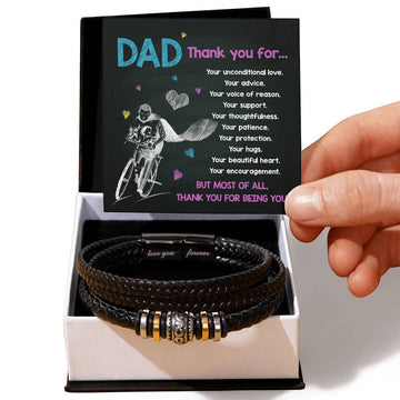 DAD, Thank you for Your unconditional love, advice, voice of reason, support, thoughtfulness, patience, protection, hugs, beautiful heart, encouragement and FOR BEING YOU!