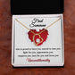 Forever Love Necklace, Find Someone Who Loves You Unconditionally, Mum Gifts to Daughter, Dad Gifts to Daughter, Gifts for Cousins, Gifts for Sister, Besties