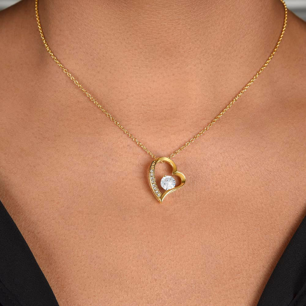 Forever Love Necklace, Find Someone Who Loves You Unconditionally, Mum Gifts to Daughter, Dad Gifts to Daughter, Gifts for Cousins, Gifts for Sister, Besties