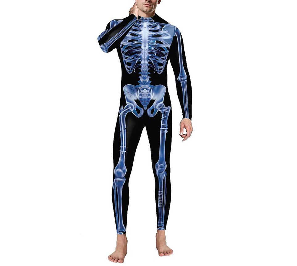 Bodysuit Skeleton Halloween Costumes